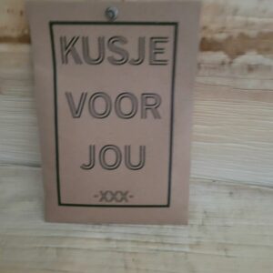 Geurzakje Kusje voor jou