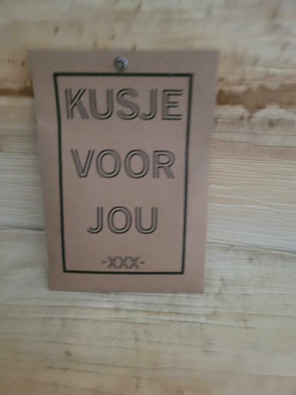 Geurzakje Kusje voor jou