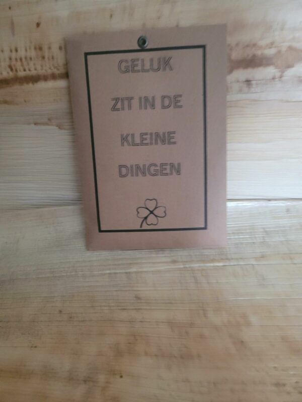 Geurzakje Geluk zit in de kleine dingen