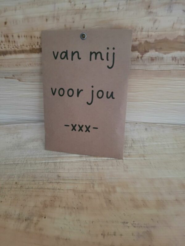 Geurzakje Van mij voor jou