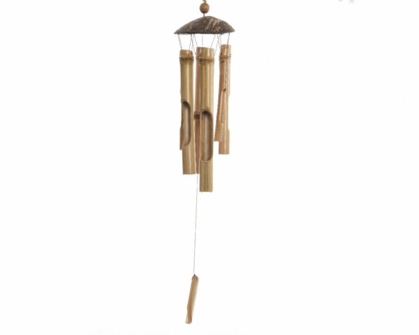 Windgong bamboe buiten naturel