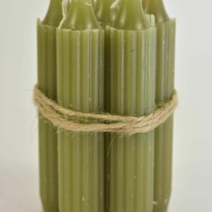 mini kaarsen groen