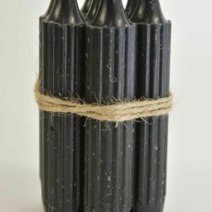 mini kaarsen zwart