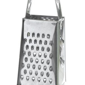 zilveren metalen mini rasp