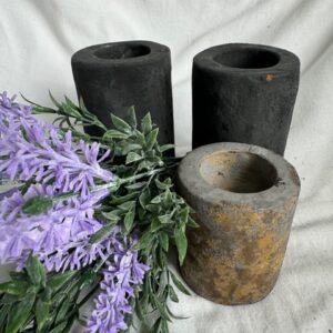 3 waxinelichthouders