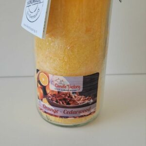 Candle Factory - Mini Jumbo - Kaars - Orange-Cedarwood