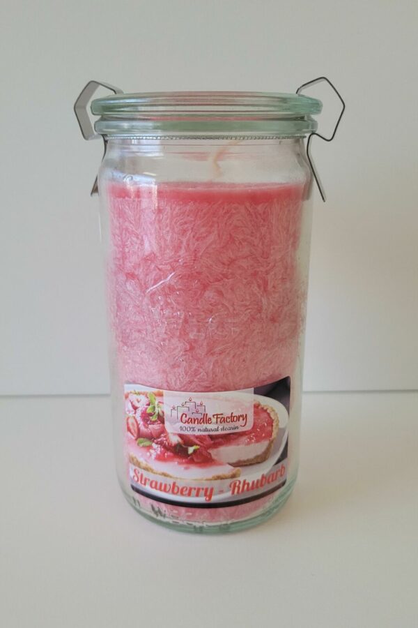 Candle Factory - Mini Jumbo - Kaars - Strawberry-Rhubarb