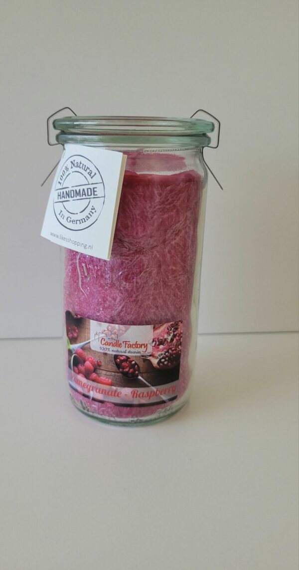 Candle Factory - Mini Jumbo - Kaars - Pomegranate-Raspberry