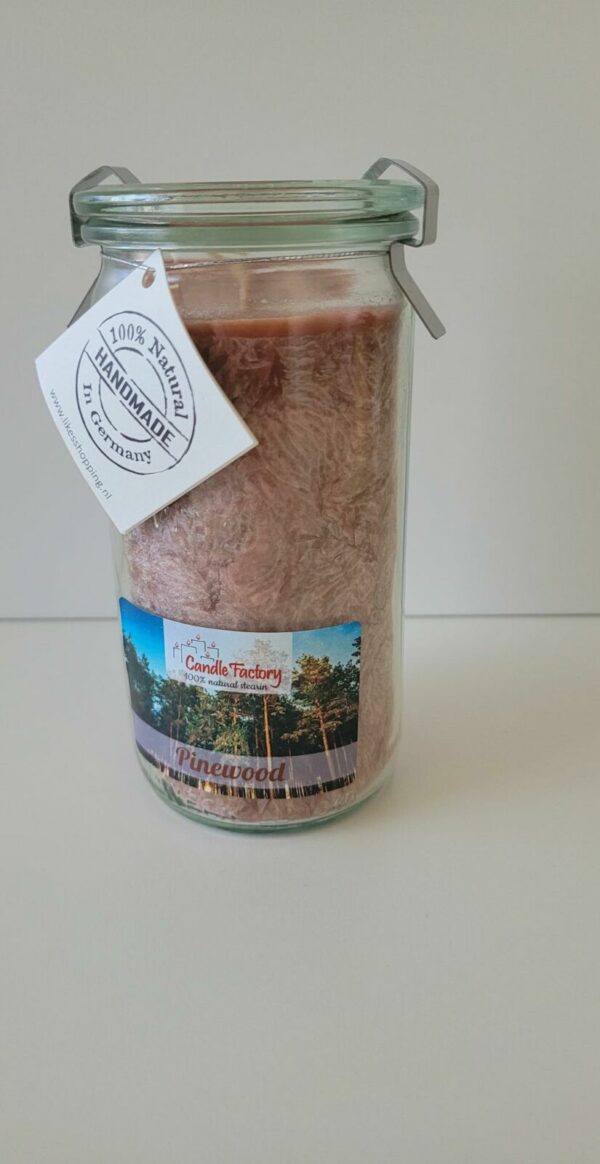 Candle Factory - Mini Jumbo - Kaars - Pinewood