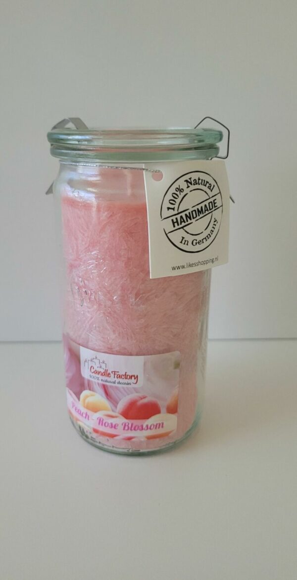 Candle Factory - Mini Jumbo - Kaars - Peach-Rose Blossom