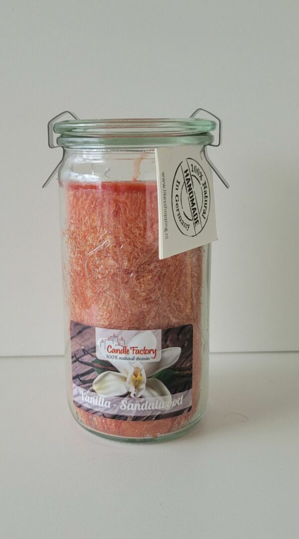 Candle Factory - Mini Jumbo - Kaars - Vanilla-Sandelwood