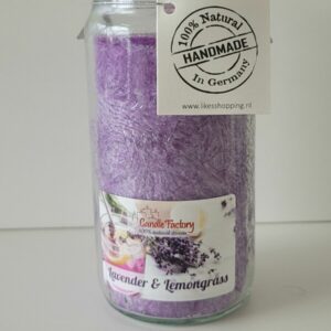 Candle Factory - Mini Jumbo - Kaars - Lavender-Lemongrass