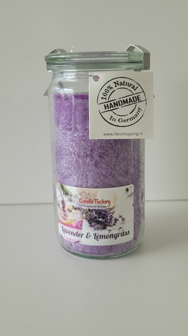 Candle Factory - Mini Jumbo - Kaars - Lavender-Lemongrass