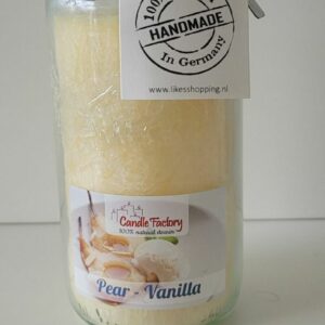 Candle Factory - Mini Jumbo - Kaars - Pear-Vanilla
