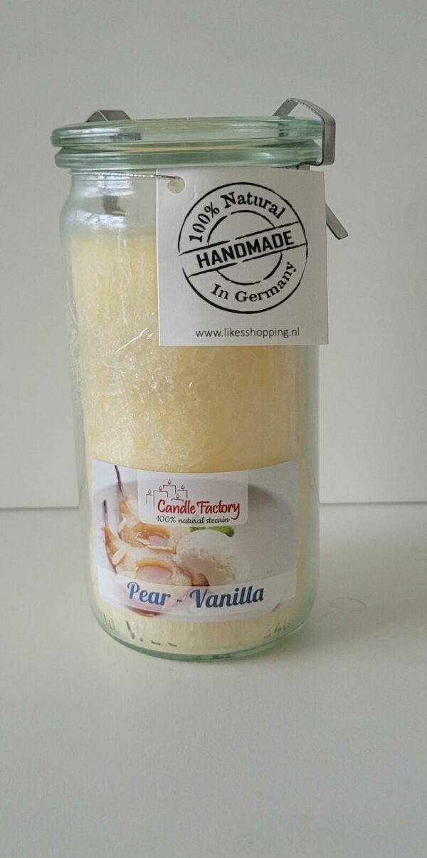 Candle Factory - Mini Jumbo - Kaars - Pear-Vanilla